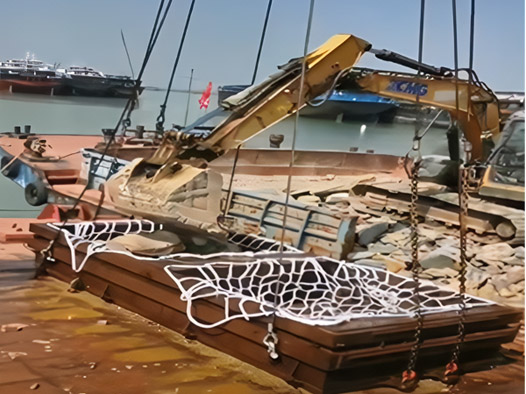 抛石网江河海治理、护坡应用场景