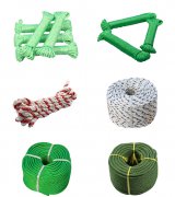 用渔网线编织出来的绳网的优势